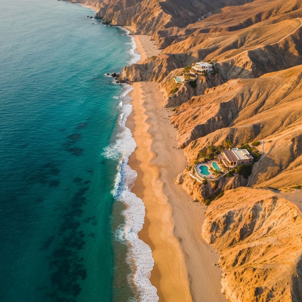Baja California coastline